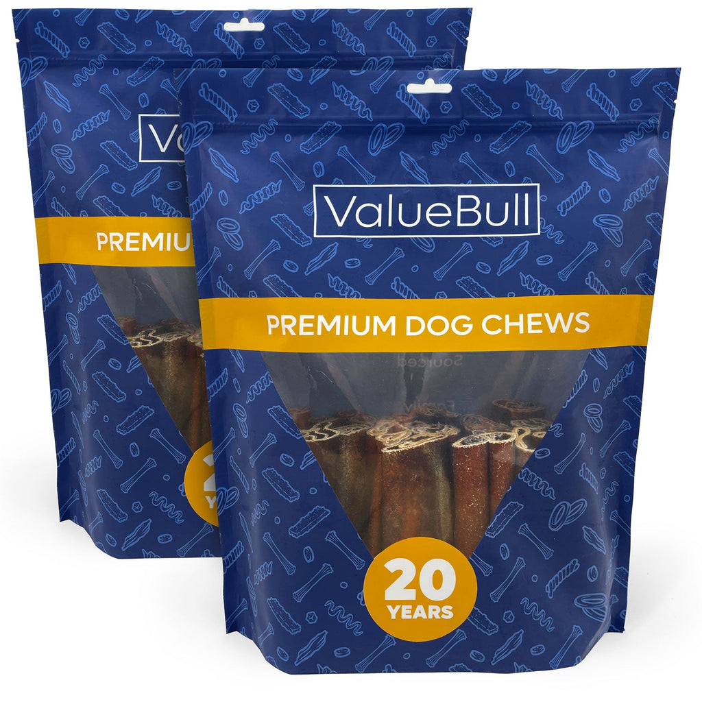 ValueBull Beef Collagen Sticks, 6 Inch Super Jumbo Chews, 50 Count