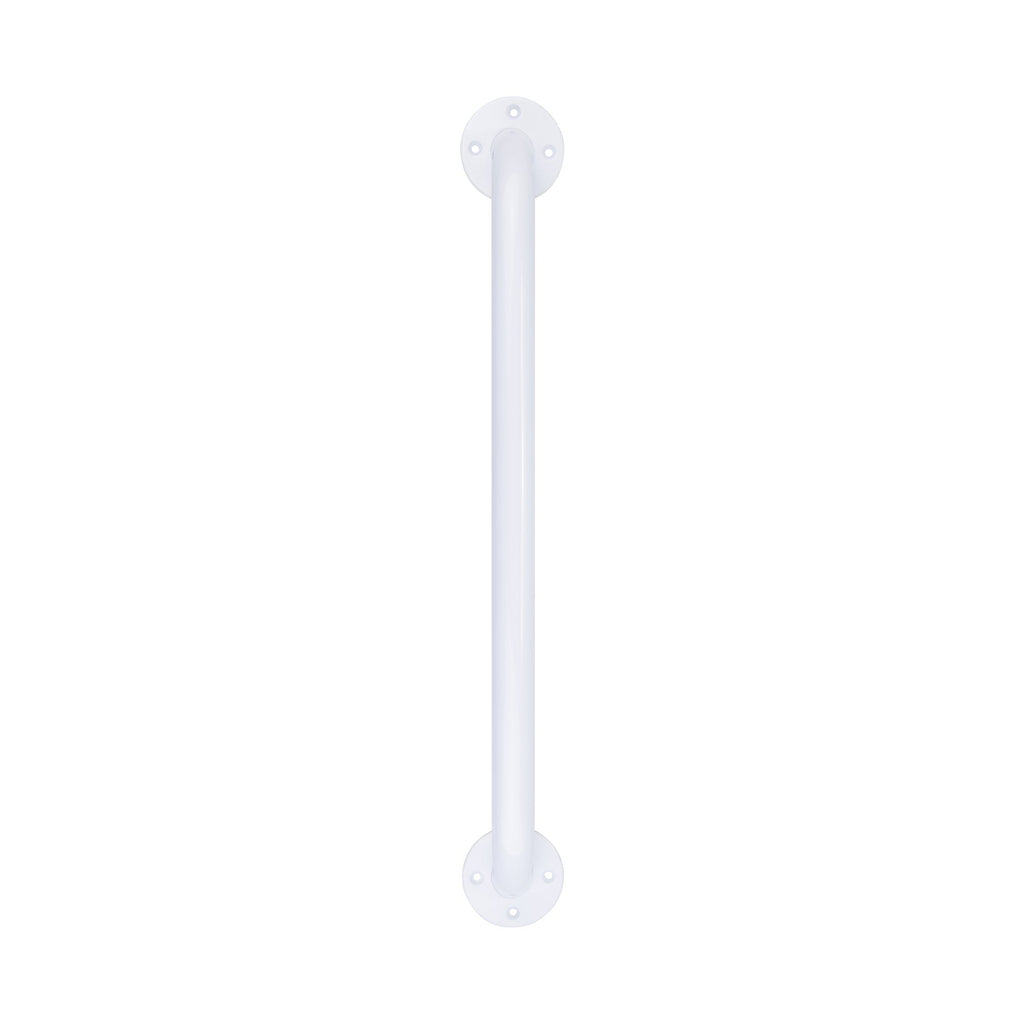 McKesson Wall Grab Bar, White Steel, 18-Inch Length 146-RTL12018