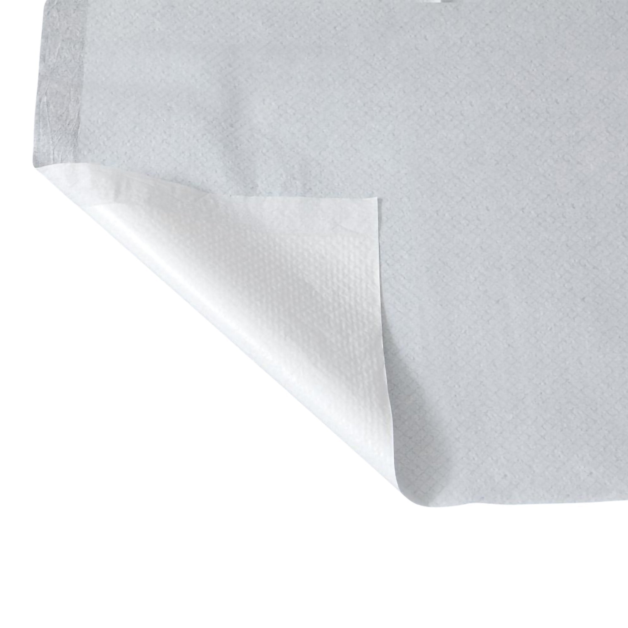 Tidi® Everyday White Flat Bed Sheet, 60 x 96 Inch 980940