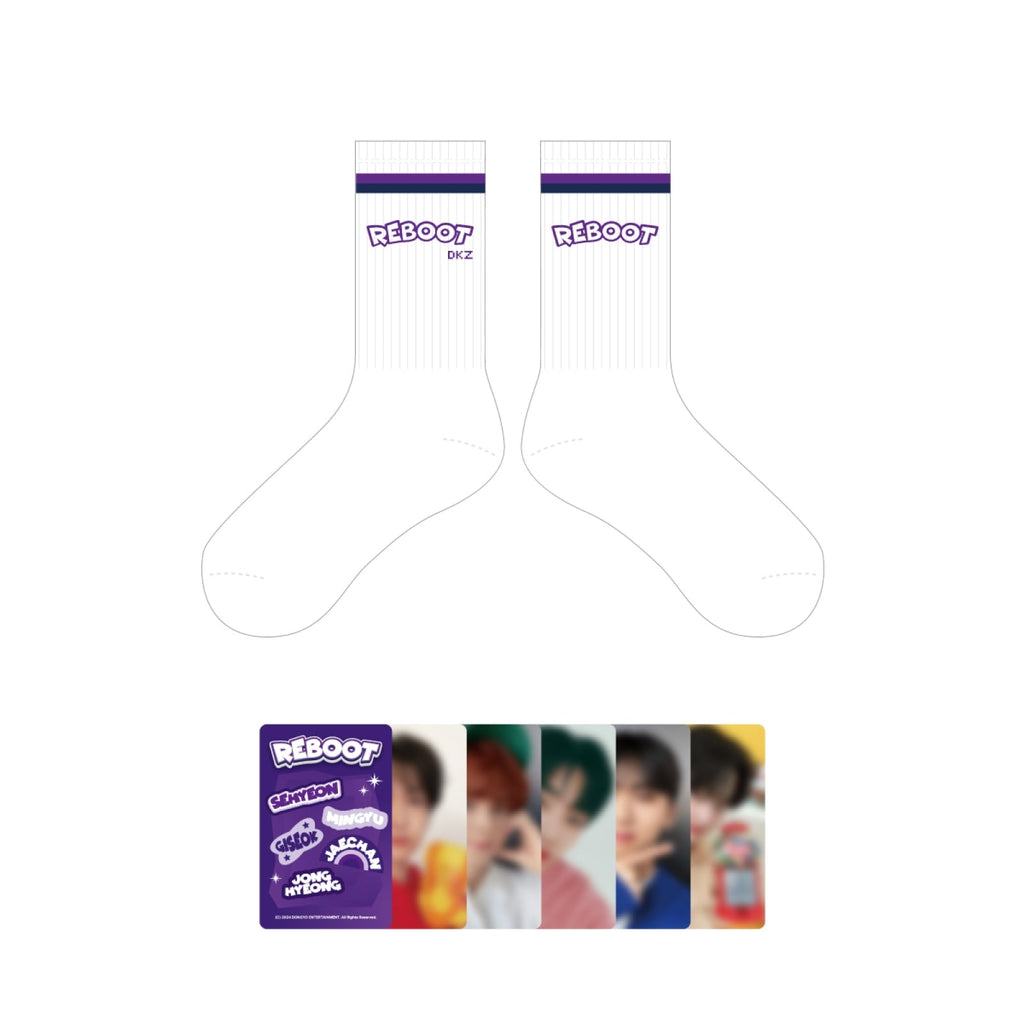 DKZ - 5th Anniversary Pop-Up Official MD Travel Socks