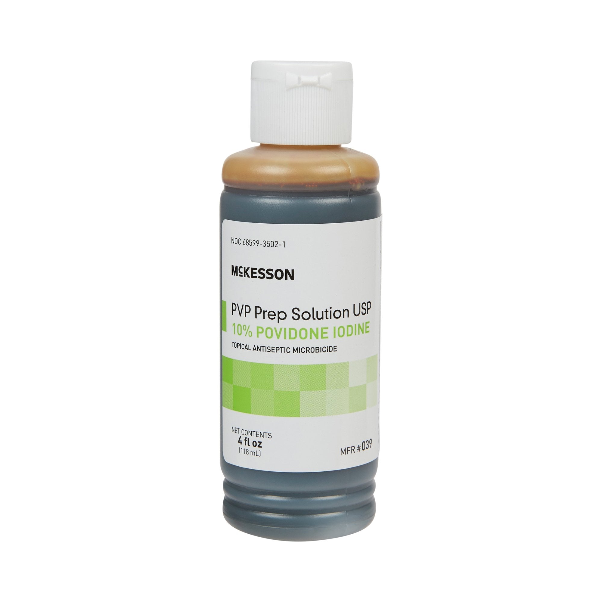 McKesson Microbicide Antiseptic PVP Scrub Solution, 4-ounce bottle 039