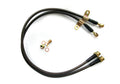 Agency Power AP 02+ 350Z Rear Standard Steel Braided Brake Lines AP-Z33-410