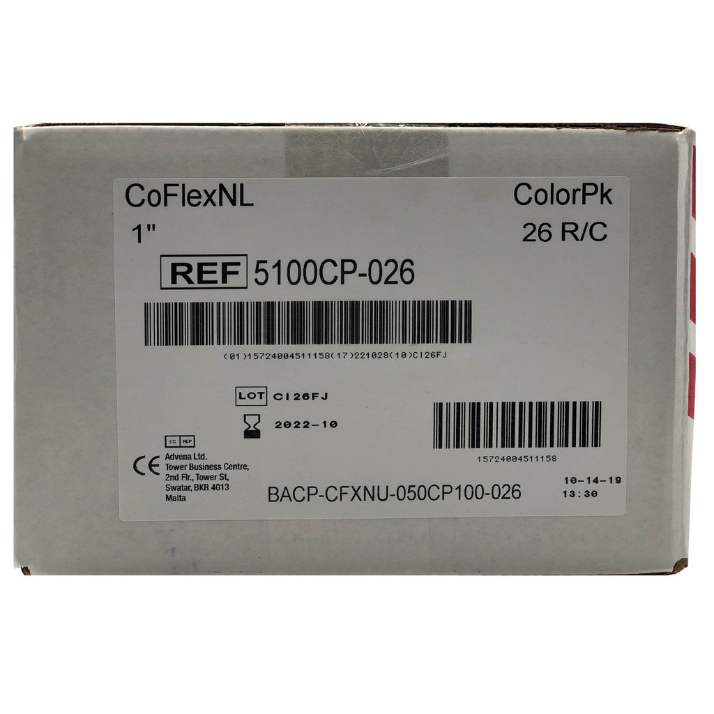 CoFlex® NL Self-adherent Closure Cohesive Bandage, 1 Inch x 5 Yard 5100CP
