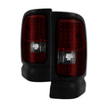 SPYDER Xtune Dodge Ram 1500 94-01 / Ram 2500/3500 94-02 LED Tail Lights Red Smoke ALT-ON-DRAM94-LED-RS 5012791