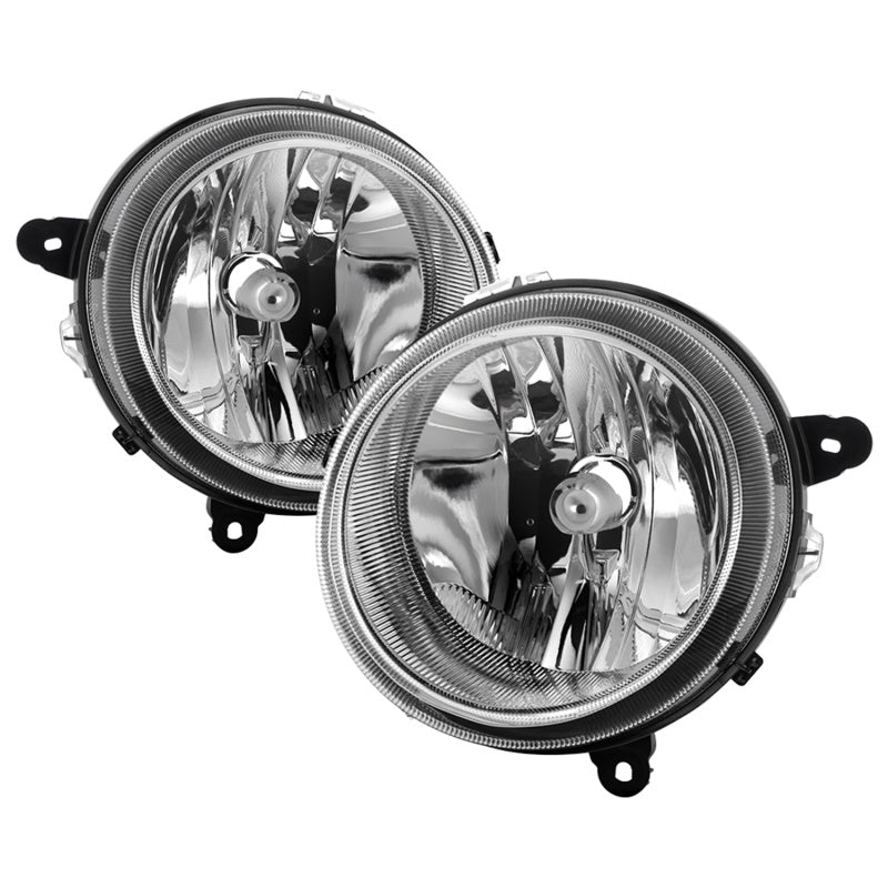 SPYDER xTune 07-17 Jeep Patriot (w/o Auto Leveling Lights) OEM Style Headlights - Chrome (HD-JH-JPA07-OE-C) 9042751