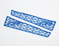 Agency Power Aluminum Side Vent Covers Blue Polaris RZR 1000 RZR XP Turbo 14-18 AP-RZR-650-BLU