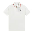 Burberry White T-Shirt With Collar