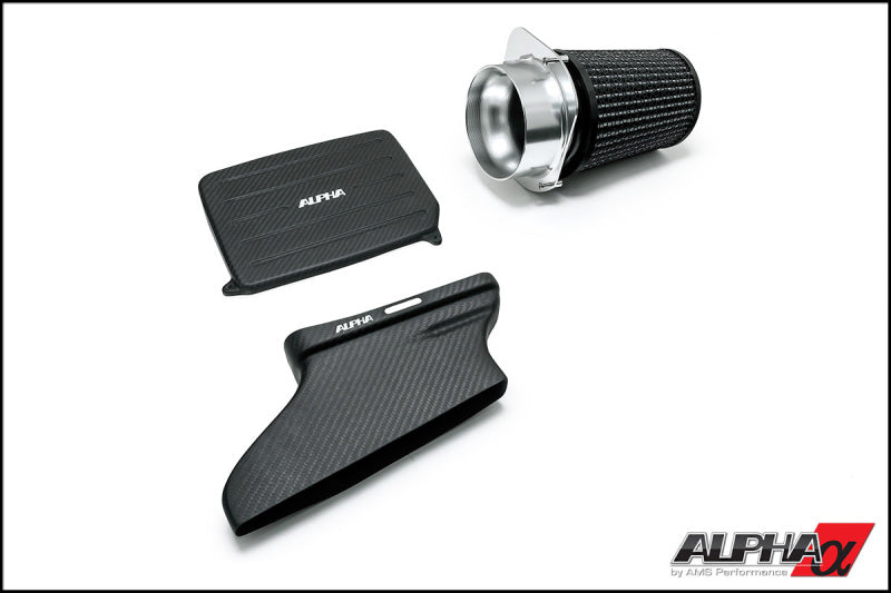 AMS Performance 14-18 Mercedes-Benz CLA 45 AMG 2.0T Alpha Intake System w/Carbon Fiber Duct & Lid ALP.19.08.0004-1