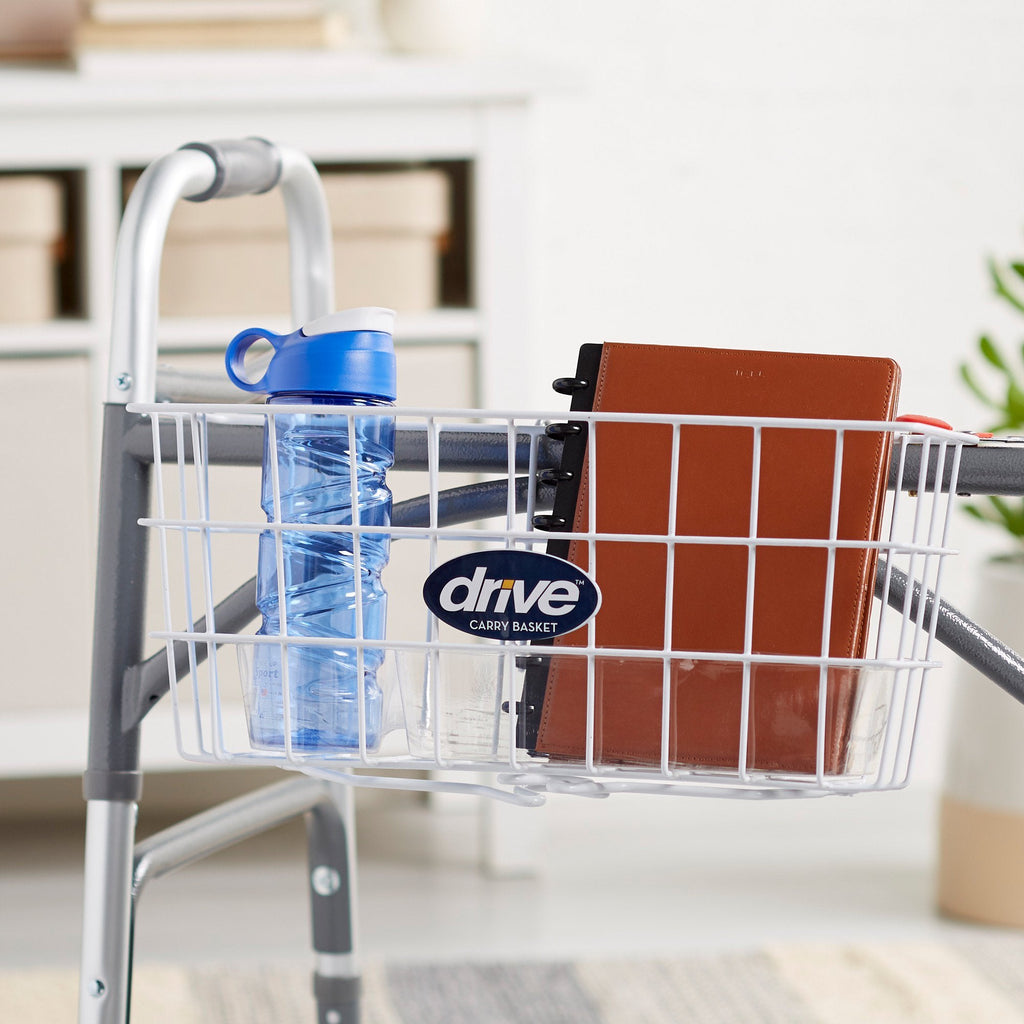 drive™ Walker Basket, Aluminum, Plastic Insert Included 10200B