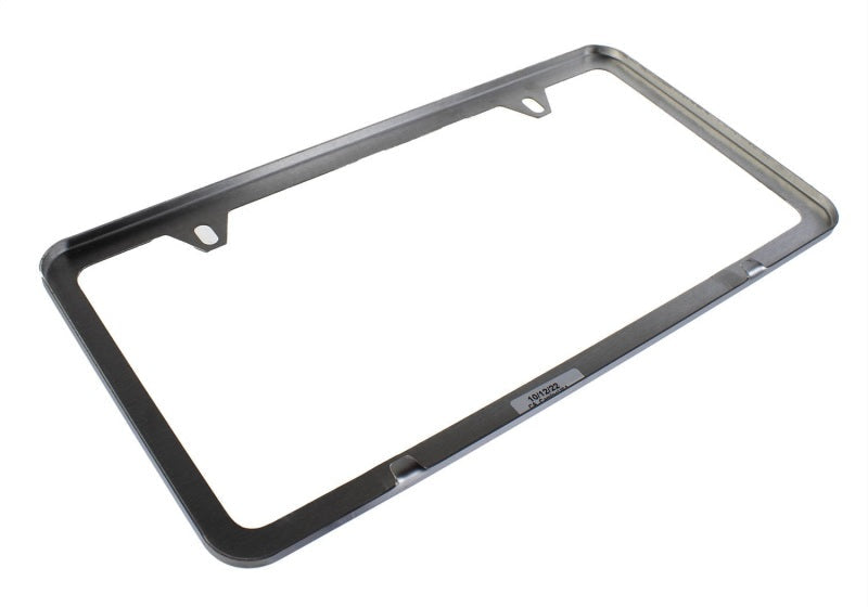 Ford Racing Slim License Plate Frame - Brushed Stainless Steel M-1828-SSC