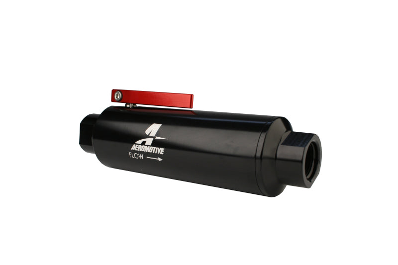 Aeromotive ORB-10 Shutoff Valve Fuel Filter