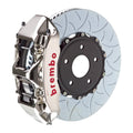 Brembo 08-10 Challenger w/V8 Excl AWD/SRT-8 Fr GTR BBK 6Pis Billet 380x34 2pc Rtr Slot Type3-Nickel 1N3.9004AR