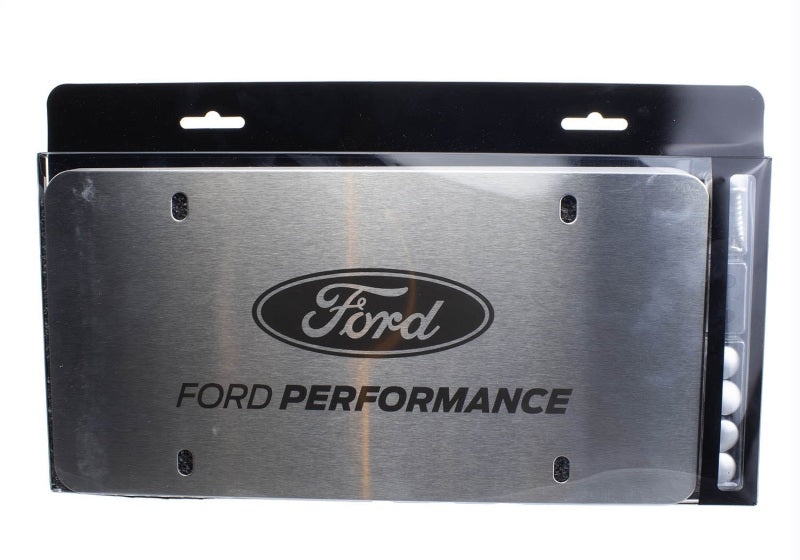 Ford Racing Stainless Steel Marque Plate M-1828-LS