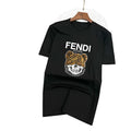 Fendi T-Shirt Wolf without Collar 'Black'