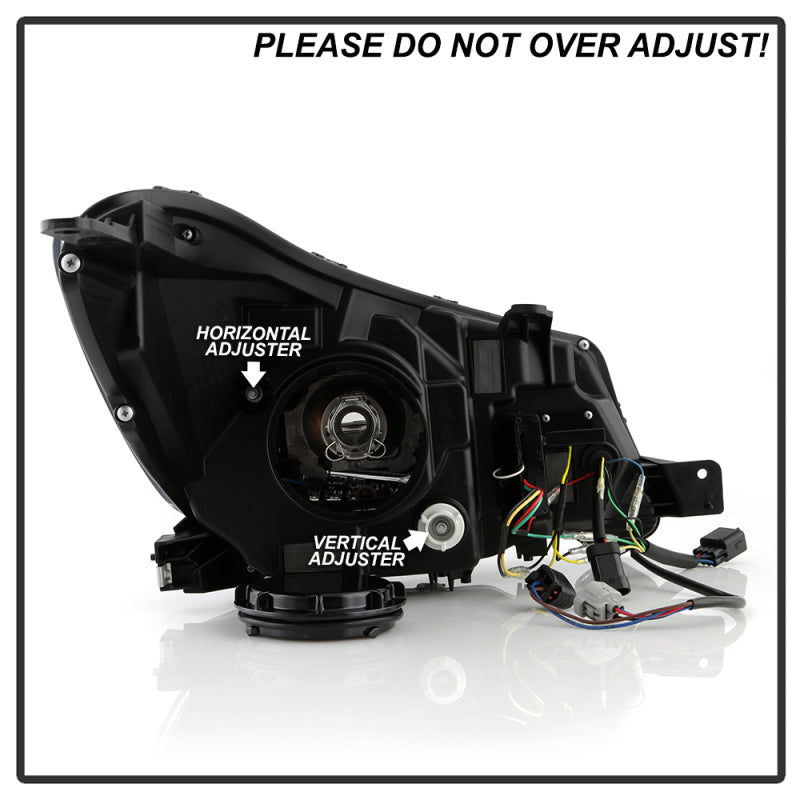 SPYDER Signature Subaru Forester 14-16 Xenon/HID Model Only Headlights (PRO-YD-SUFO14HIDSI-BK) 5088451