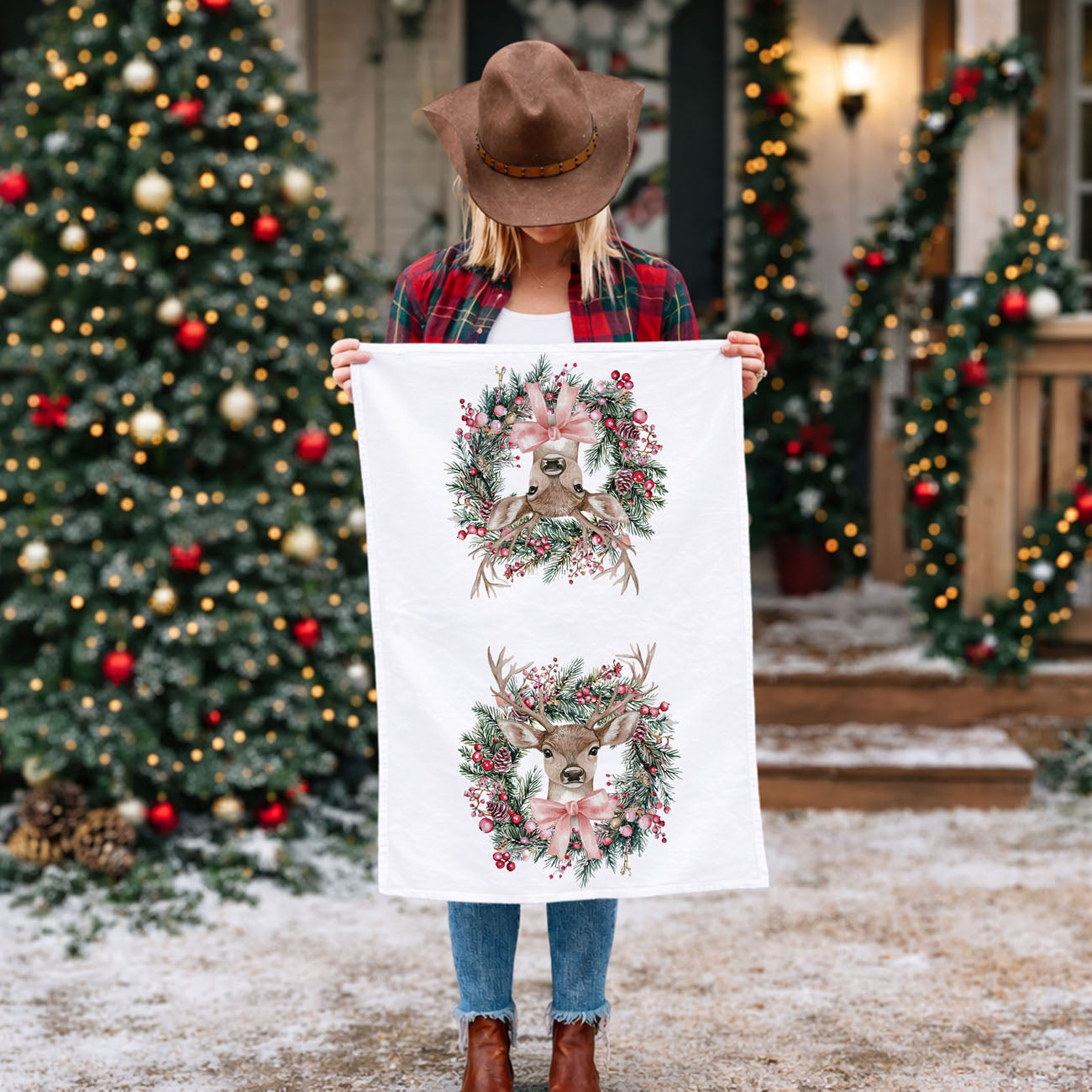 Deer Wreath