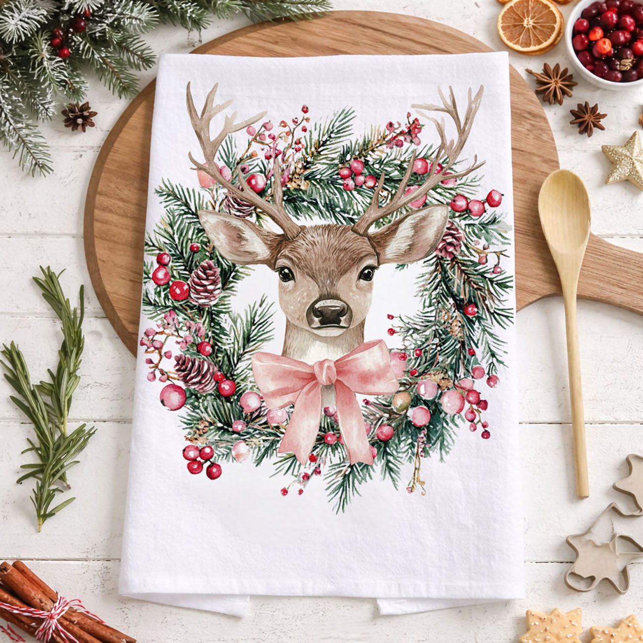 Deer Wreath