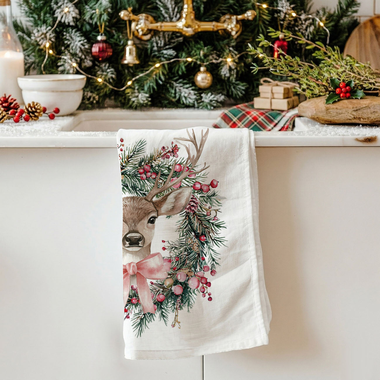 Deer Wreath