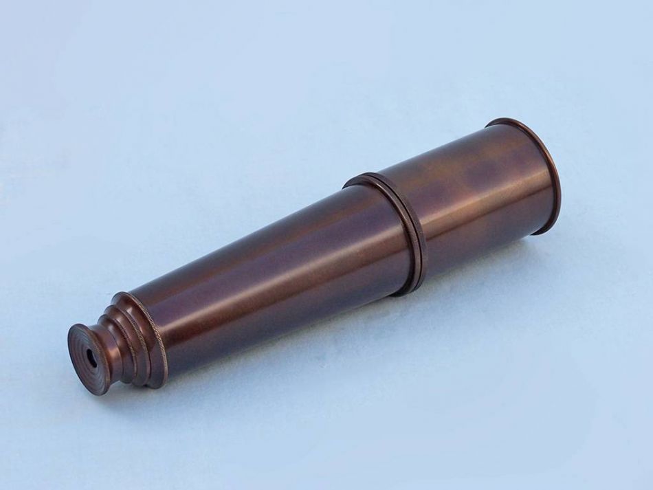 Deluxe Class Hampton Collection Bronze Spyglass With Rosewood Box 36""