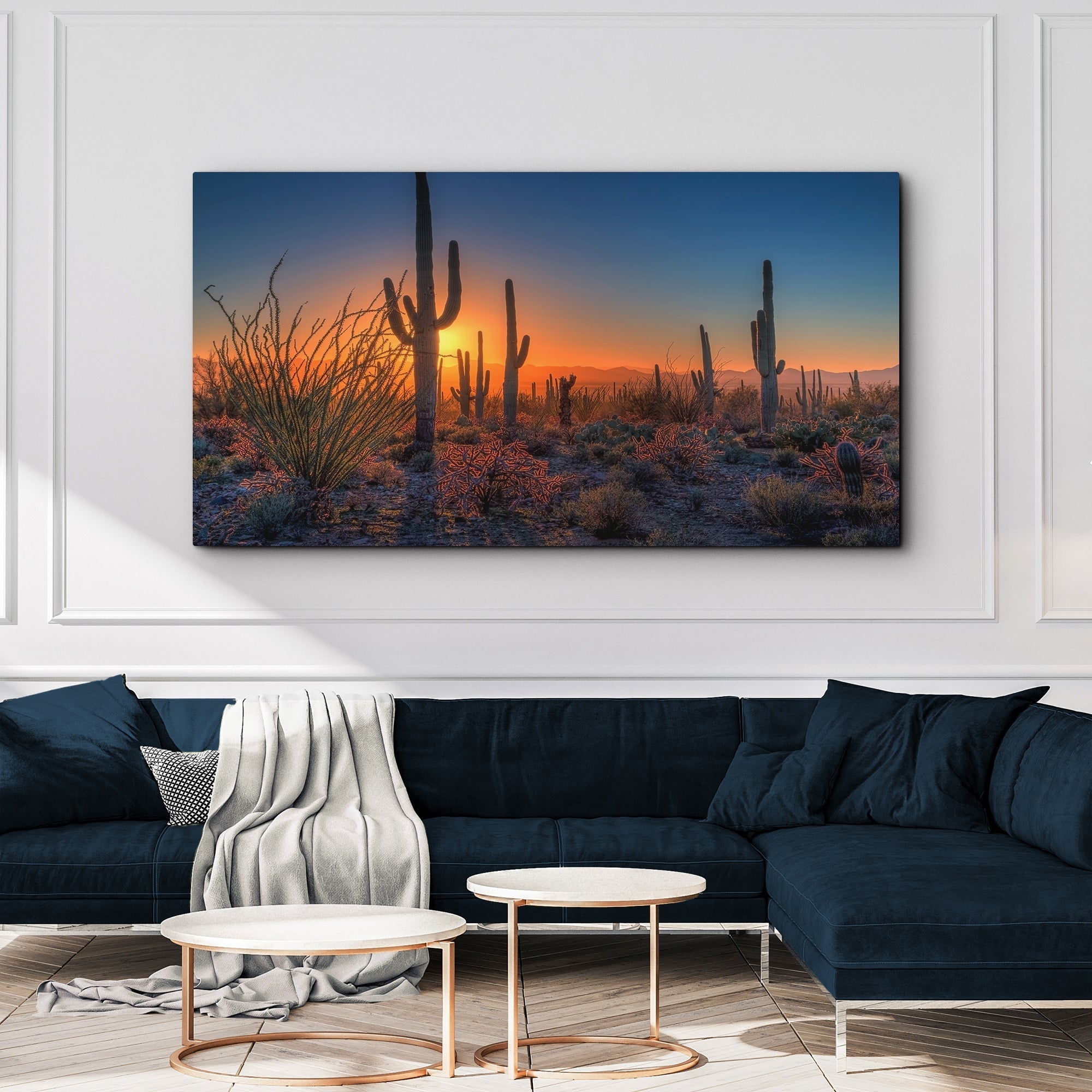 Desert Dusk Canvas Wall Art - PhishStones Products