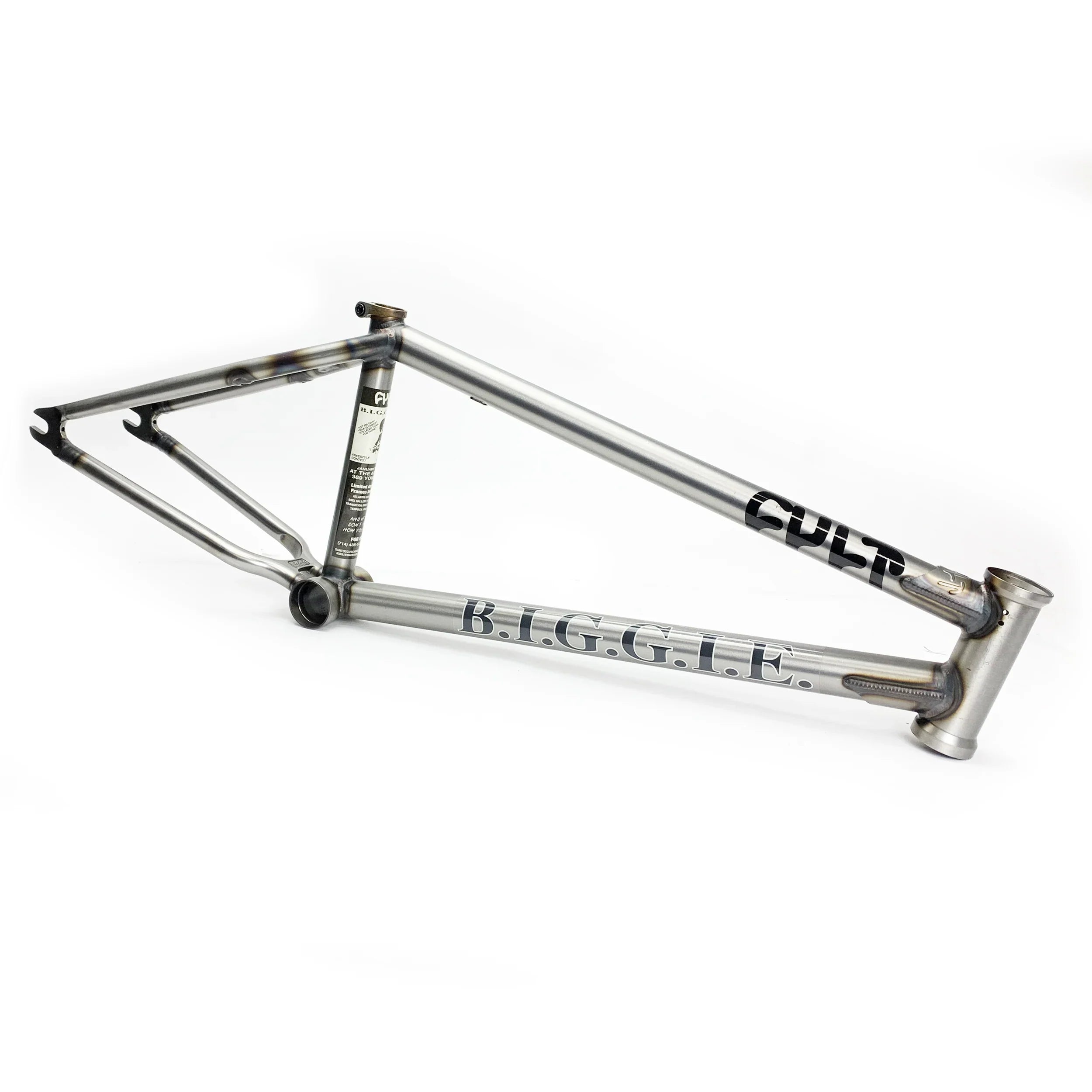 Cult BMX Biggie Devon Smillie Signature Frame 21.8″ - Raw
