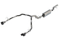 Borla 21-22 Chevrolet Tahoe 6.2L V8 2/4WD 4DR T-304 SS Touring Cat-Back Exhaust w/ Carbon Fiber Tips 140858CF