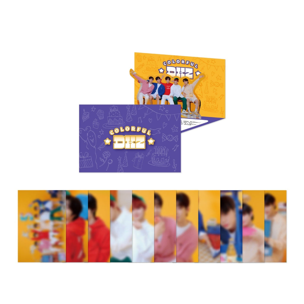 DKZ - 5th Anniversary Pop-Up Official MD 5th Anniversary Pop-Up Card+Postcard Set