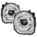 SPYDER xTune 15-17 Jeep Renegade Light Bar DRL Projector Headlights -Chrome (PRO-JH-JREN-LBDRL-C) 9039737