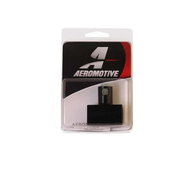 Aeromotive Fitting - Tee - 2x AN-08 Port - 3/8 Quick Connect 15137