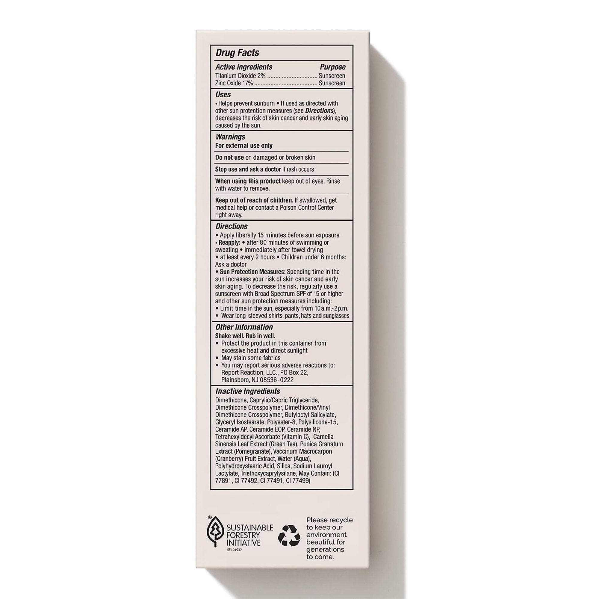 MDSolarSciences® Mineral Moisture Defense SPF 50 165001