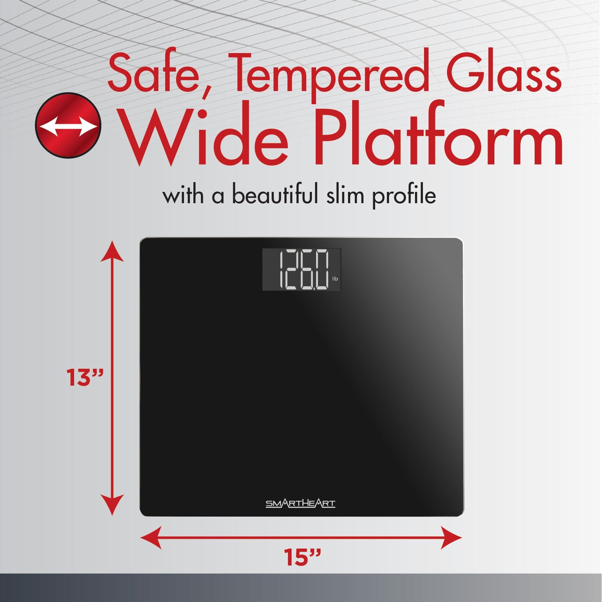SmartHeart™ Digital Weight Scale 19-104