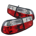 SPYDER Honda Civic 96-00 2Dr Crystal Tail Lights Red Clear ALT-YD-HC96-2D-CRY-RC 5004826