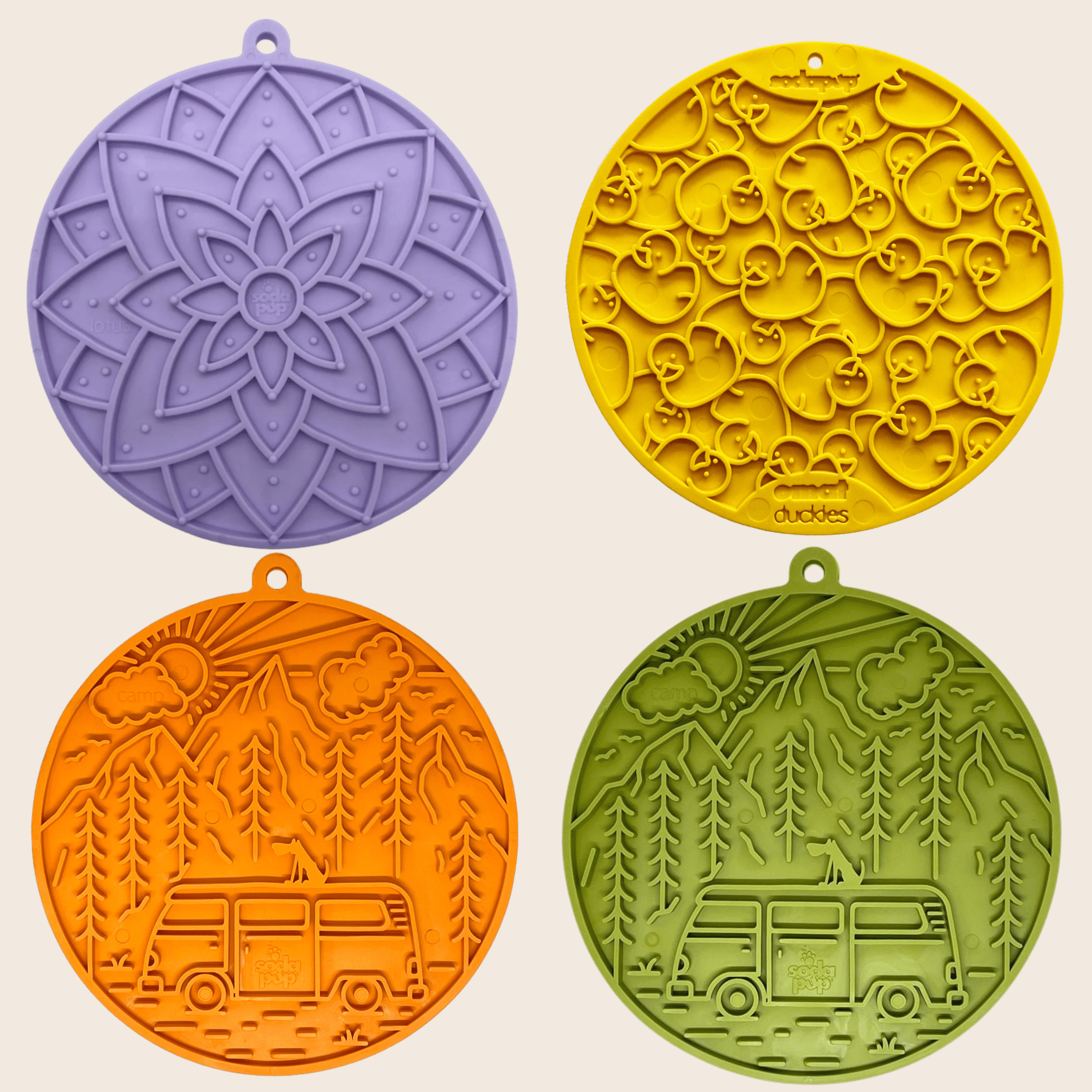 Dog Lick Mats with Suction Cups - PhishStones Products