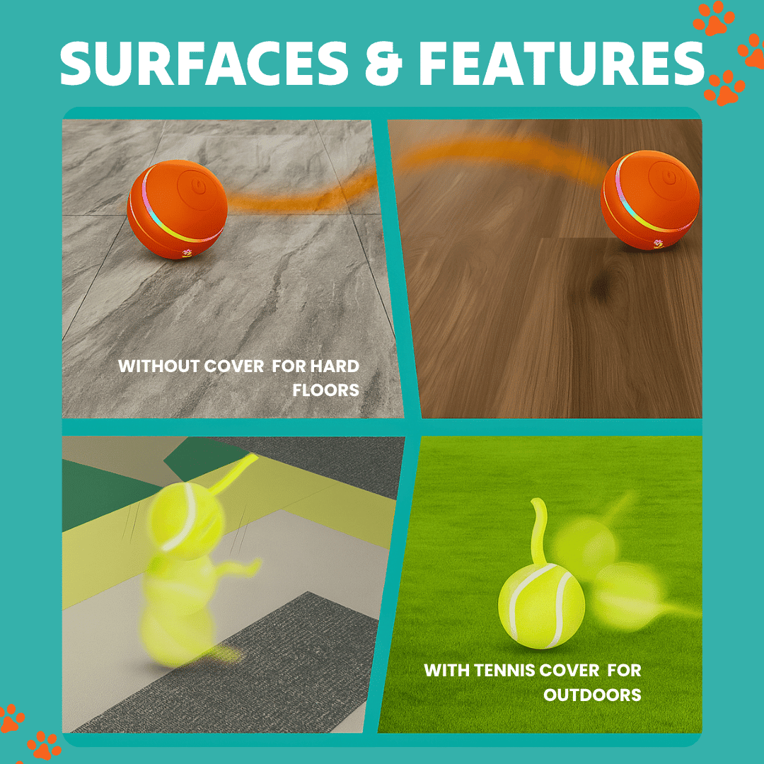 DOG’S INTERACTIVE BALL - PhishStones Products