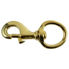 4" Solid Brass Snap #34