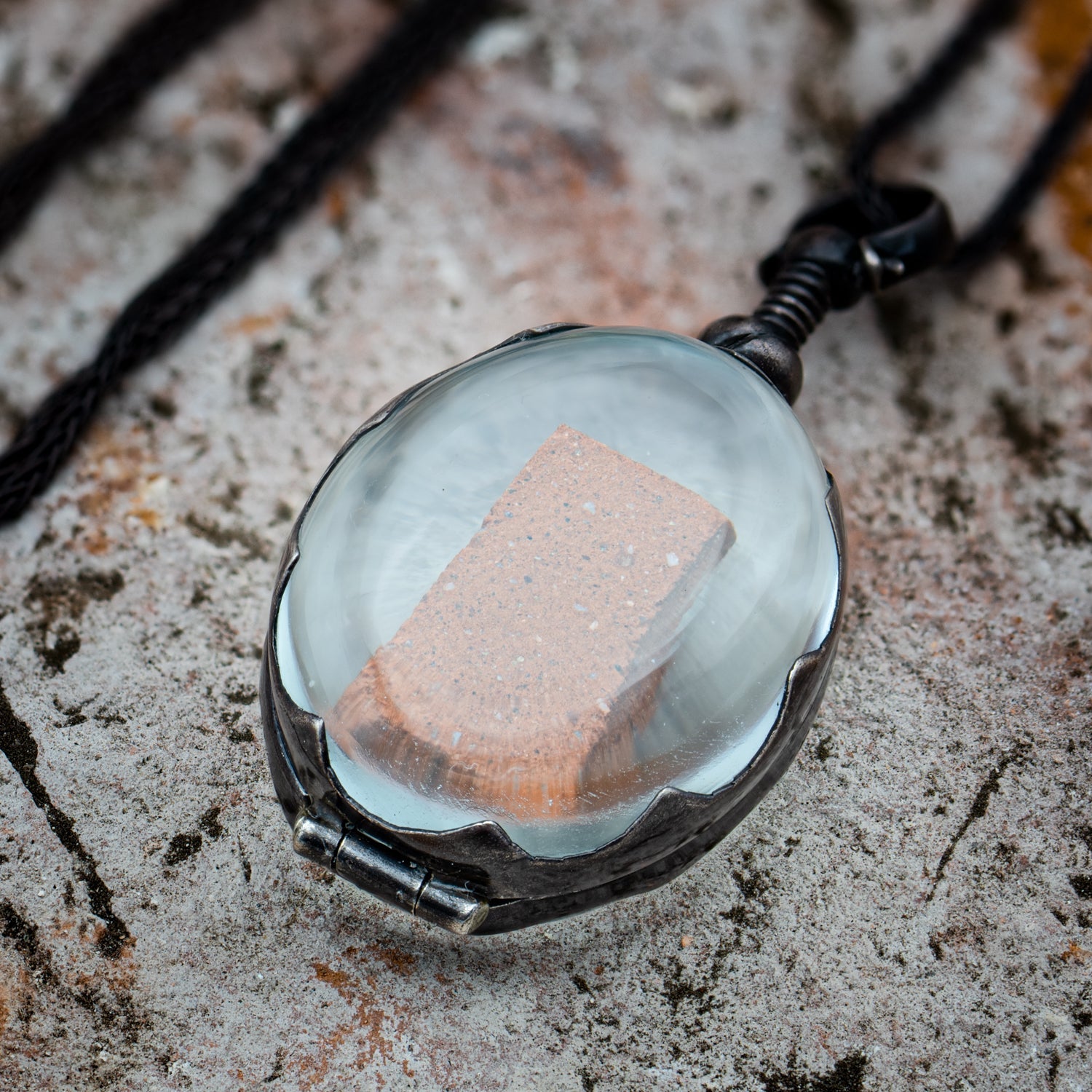 Dracula Brick Locket