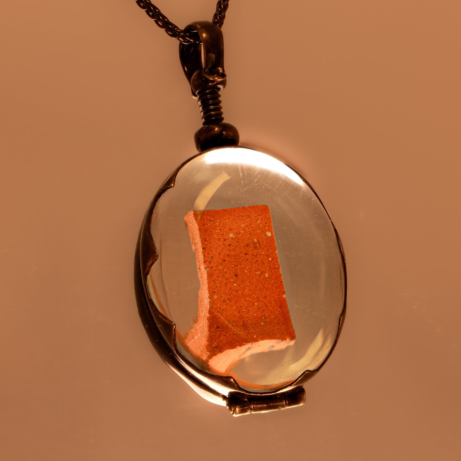Dracula Brick Locket