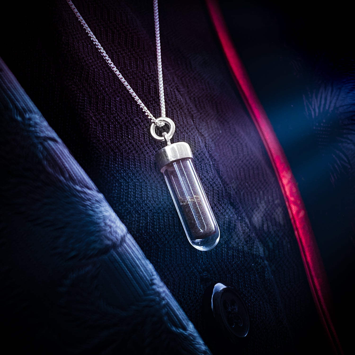 Dracula Soil Vial Necklace 🦇