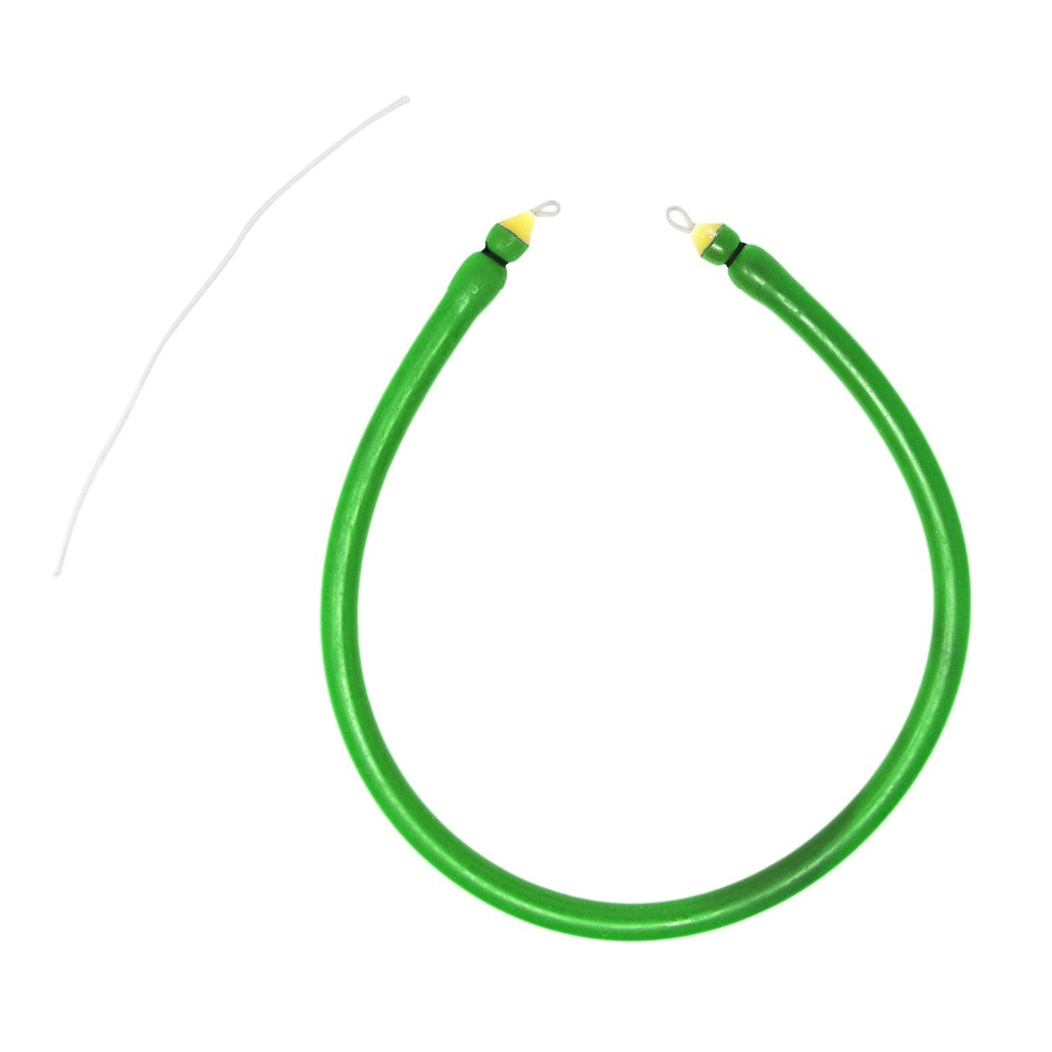 Palantic Spearfishing 2 Pack Tie-In Green 14mm Speargun Rubber Band, 51mm