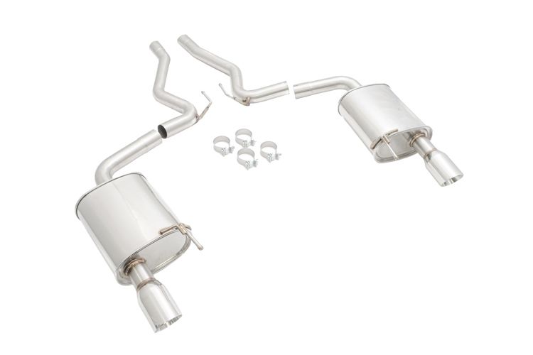 Megan Racing Cat-Back Exhaust System for Ford Mustang 2.3L Turbo 2015-2019 - MR-CBS-FM15L4