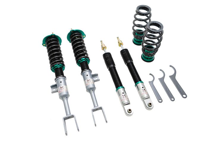 Megan Racing Coilover System for 2017+ Alfa Romeo Giulia Quadrifoglio RWD - 30-way Damping, Monotube, Rubber Front Mounts MR-CDK-ARG17-EU