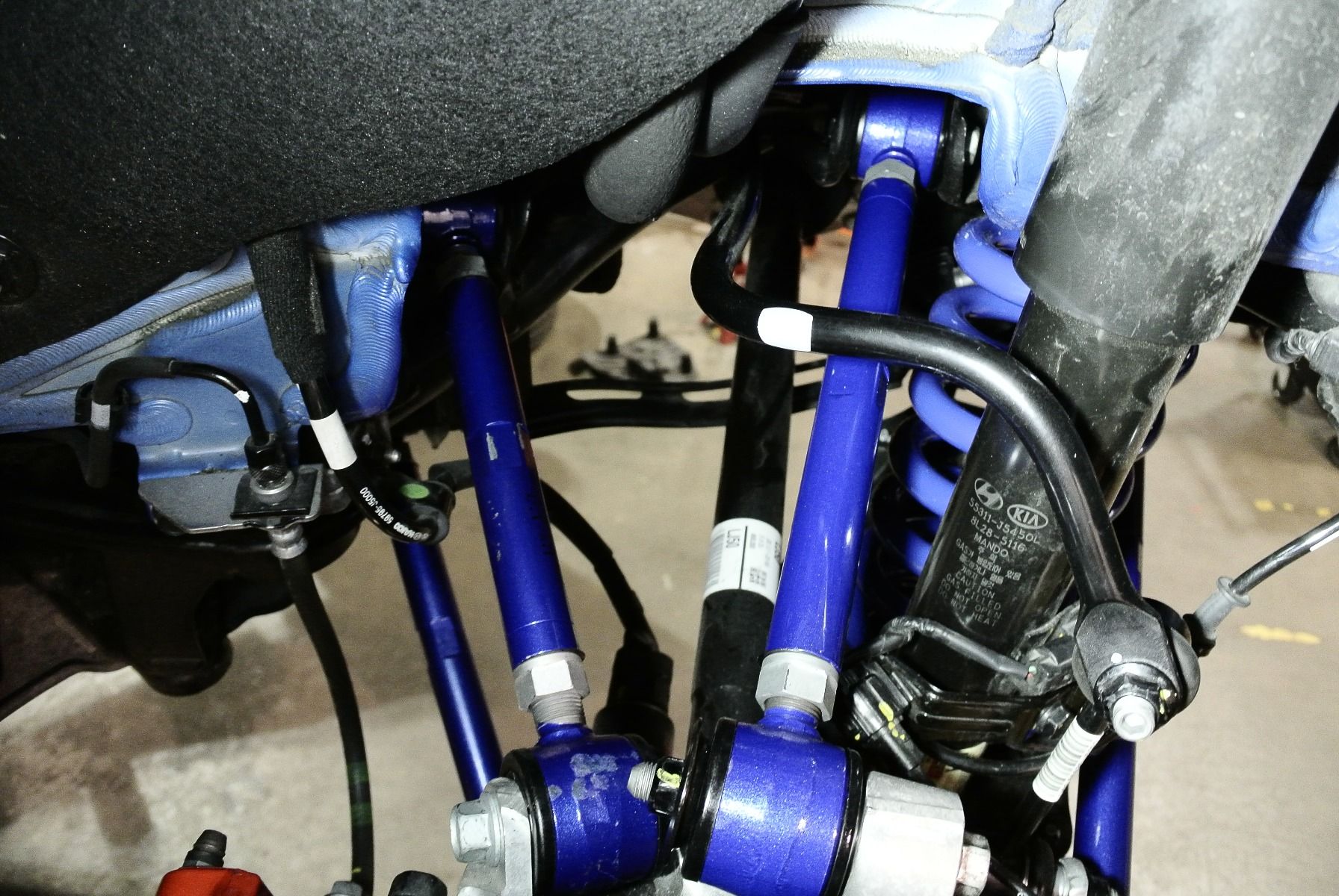 Megan Racing Control Arm Rear Upper for 2018+ Kia Stinger - Polyurethane