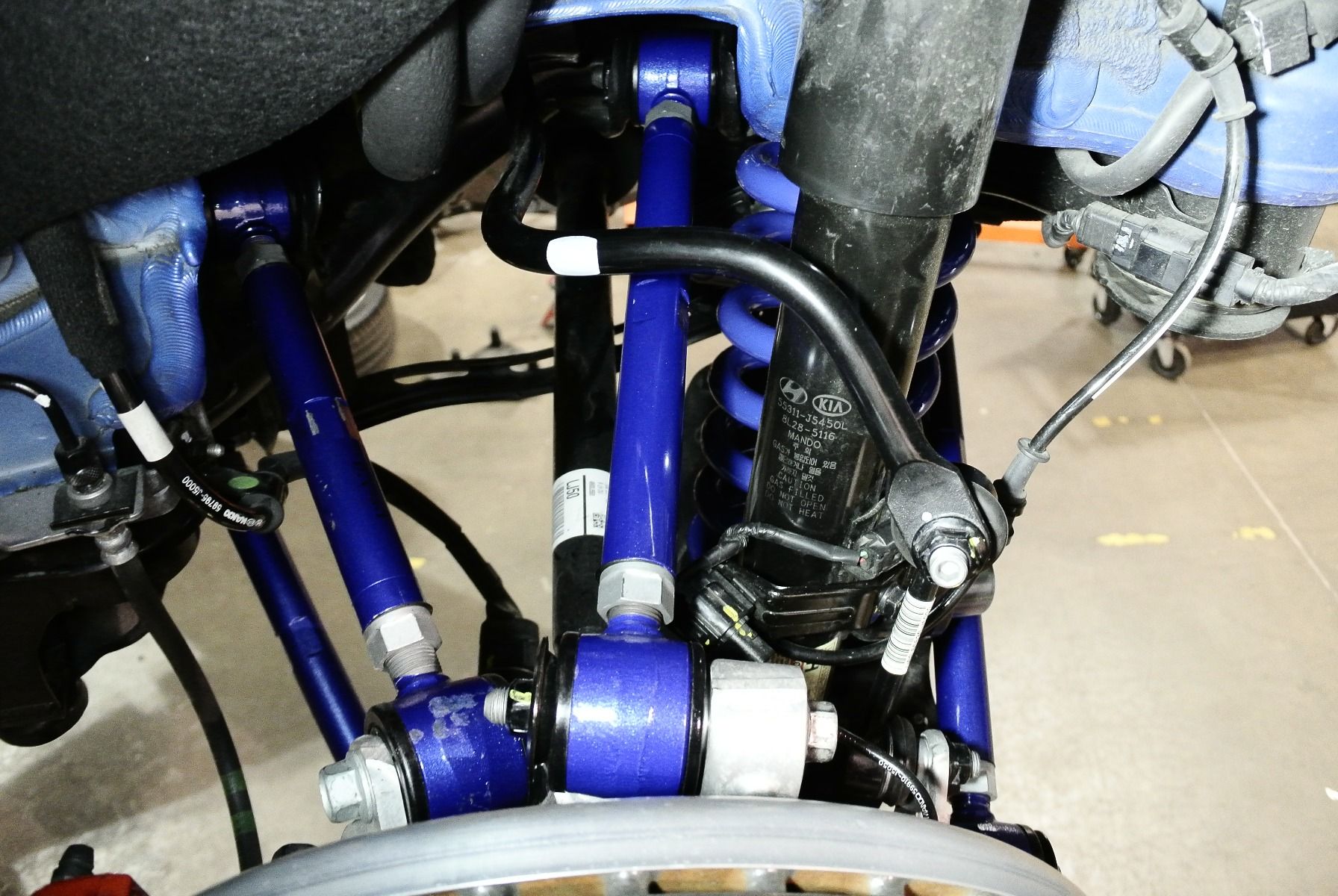 Megan Racing Control Arm Rear Upper for 2018+ Kia Stinger - Polyurethane