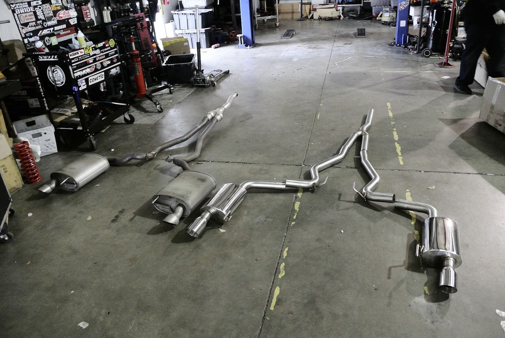 Megan Racing Cat-Back Exhaust System for Ford Mustang 2.3L Turbo 2015-2019 - MR-CBS-FM15L4