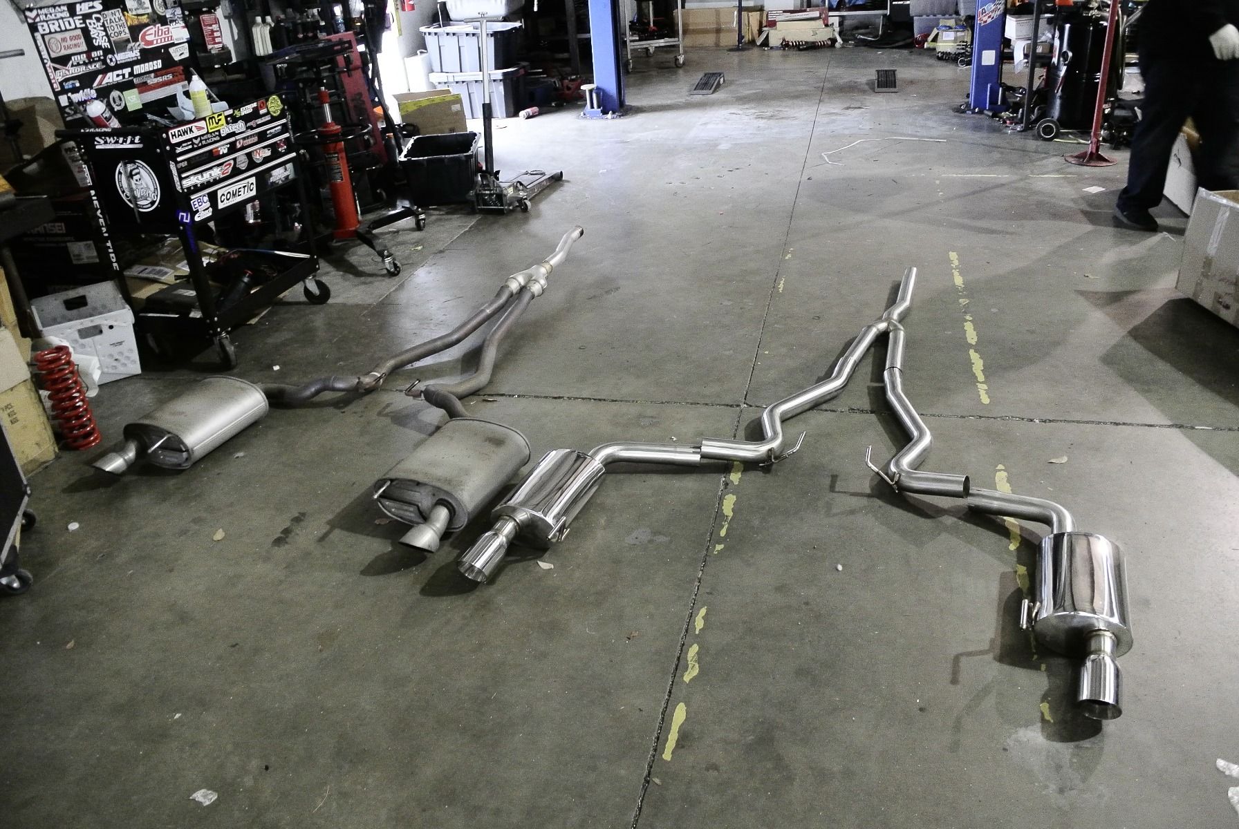 Megan Racing Cat-Back Exhaust System for Ford Mustang 2.3L Turbo 2015-2019 - MR-CBS-FM15L4