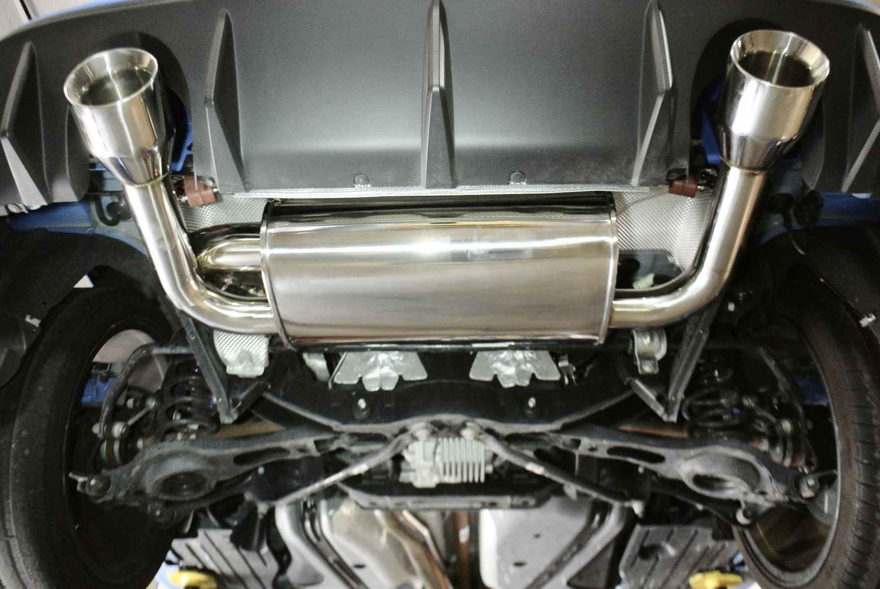 Megan Racing Cat Back Exhaust System for Ford Focus RS 2016+ 5" 65mm I.D. - MR-CBS-FF16RS