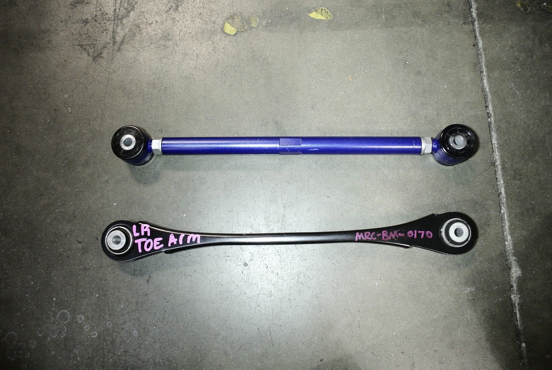 Megan Racing - Camber Arm Rear Upper for 2019-2020 BMW 3-Series Toyota Supra Adjust Polyurethane Bushings Bolt-On 1-Year Warranty MRC-BM-0121