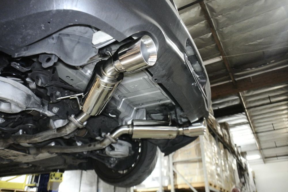 Megan Racing Exhaust Back for Infiniti G37 Coupe 08-11 Dual Canister RWD Only