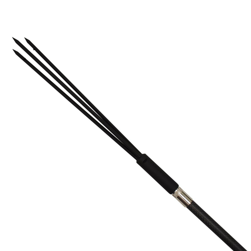 HEAVY DUTY CARBON FIBER 5' Travel Spearfishing 2-Piece Pole Spear 3 Prong Tip
