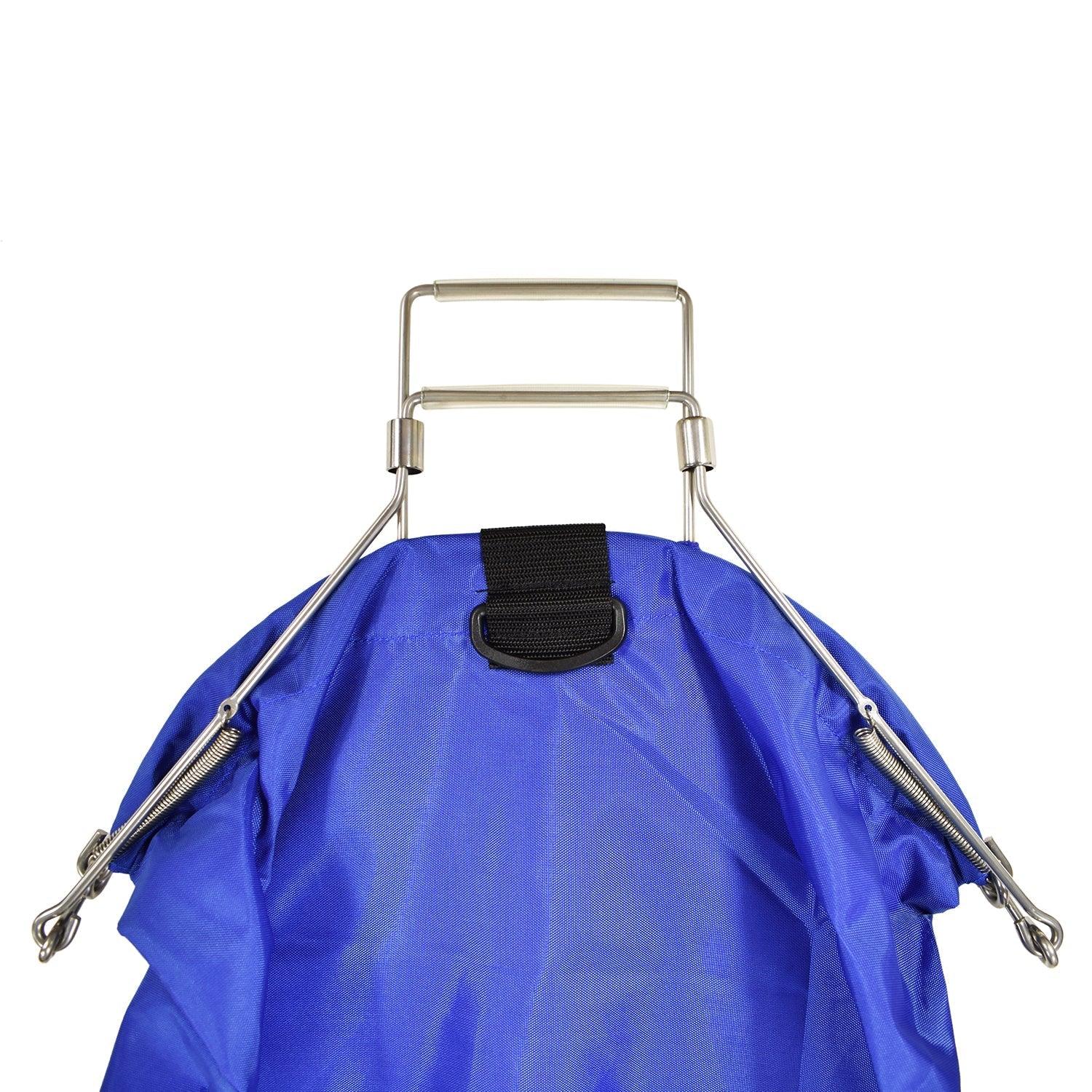 Palantic Blue Lobster Fish Game Bag w/ Zipper & Squeeze Open Handle